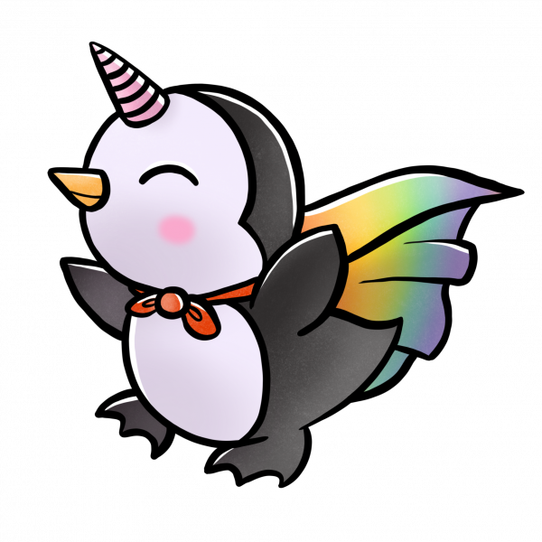 Sticker "Pingunicorn"