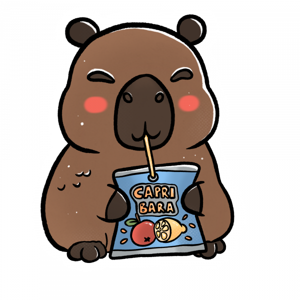 Sticker "Capribara"