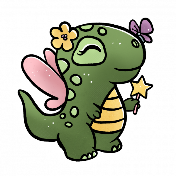 Sticker "Fairy-Rex"