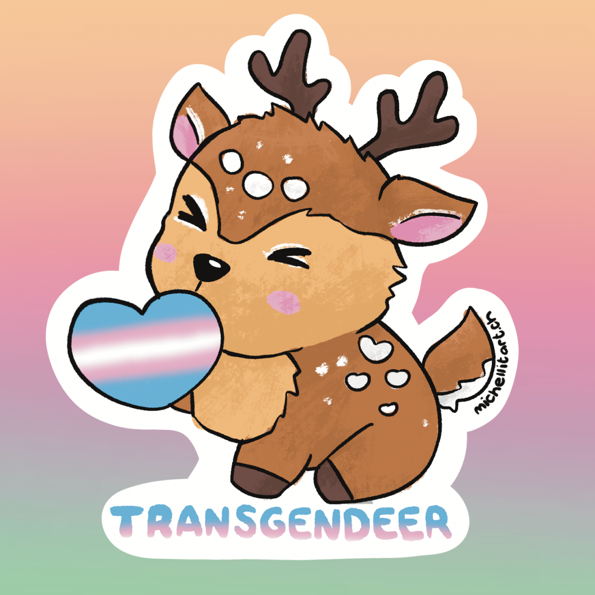 Ein Rentier, das sich sein Geschlecht ganz gerne selbst aussucht. Genau wie du.
