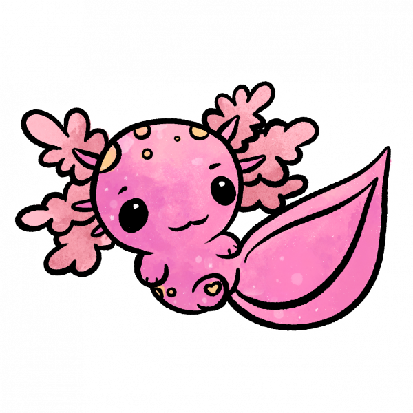 Sticker "Axolotta"